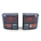 Fari Fanale posteriore Coppia Nero Fumo per VW T4 Bus Transporter Caravelle 90-03 | race-shop.it