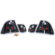Fari Fanali posteriori in vetro cristallo Nero/scuro adatto a BMW E46 Sedan 98-01 | race-shop.it