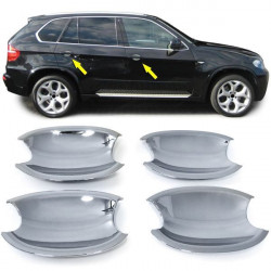 RACES copri maniglie per BMW X5 E70 X6 E71 E90 E91, cromo