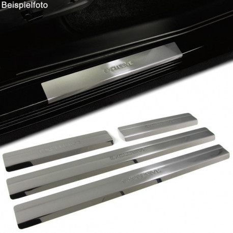 Body kit e accessori visivi Protezioni della soglia del gradino in acciaio Esclusivo per Nissan Qashqai da 14 | race-shop.it