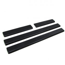 Protezione davanzale in acciaio inox Esclusiva Nero per Citroen C4 B7 da 09