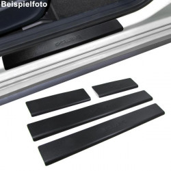 Protezione davanzale in acciaio inox Esclusiva Nero per Dacia Sandero 08-12