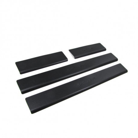 Body kit e accessori visivi RACES battitacco in acciaio inox per Peugeot 207 5Door from 06, nero | race-shop.it