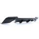 Body kit e accessori visivi RACES diffusore posteriore (Performance) per BMW 3 Series E92 E93, lucido | race-shop.it