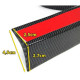 Body kit e accessori visivi Spoiler anteriore universale flessibile 2,5mx4,5cm carbon look | race-shop.it