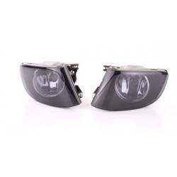 Fari fendinebbia in vetro Nero Fumo per BMW E92 E93 Coupe Convertible