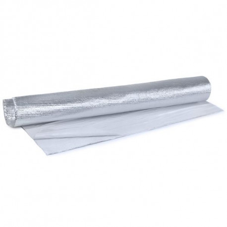 Barriera termica rinforzata adesiva Tappetino di protezione termica dello scarico in alluminio ceramico autoadesivo 1.8mm 50cmx50cm 500°C | race-shop.it