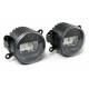Fari Vetro Trasparente LED Fendinebbia con luci diurne per Renault Laguna II III Twingo | race-shop.it