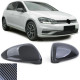 Specchietti retrovisori Carbon Calotte degli specchietti per la sostituzione adatto per VW Golf 7 VII Sedan da 12 | race-shop.it