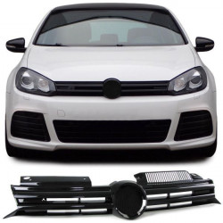 Sport Grill Griglia del radiatore nera lucida per VW Golf 6 08-13