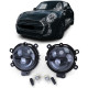 Fari Fendinebbia Coppia Nero Fumo per Mini One Cooper F54 F55 F56 F57 da 13 | race-shop.it