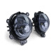 Fari Fendinebbia Coppia Nero Fumo per Mini One Cooper F54 F55 F56 F57 da 13 | race-shop.it