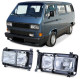 Fari Fari angolari rettangolo Doppi fari Destra Sinistra per VW T3 79-92 | race-shop.it