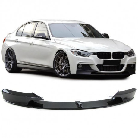 Body kit e accessori visivi RACES splitter anteriore (Performance) per BMW F30 F31, effetto carbonio, carbonio | race-shop.it