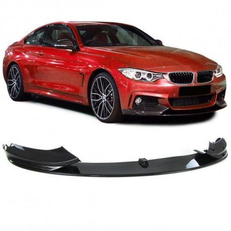 Body kit e accessori visivi Approccio al labbro dello Spoiler Anteriore paraurti Ottica Sportivo carbone look adatto per BMW F32 | race-shop.it