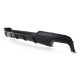 Body kit e accessori visivi RACES diffusore posteriore (Sport Performance) per BMW F10 with M Package, nero | race-shop.it