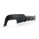 Body kit e accessori visivi RACES diffusore posteriore (Performance) per BMW F10 F11 10-17 (scarico 2+2), cromo | race-shop.it