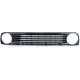 Body kit e accessori visivi Griglia del radiatore senza emblema nero Cromato con spoiler a griglia per VW Golf 2 83-91 | race-shop.it