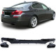 RACES diffusore posteriore (Performance) per BMW F10 F11 10-17, nero
