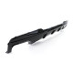 Body kit e accessori visivi Performance Diffusore Posteriore Lucido + Doppio terminale di scarico Cromo adatto a BMW F10 F11 | race-shop.it