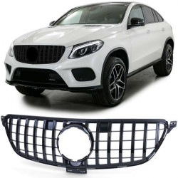 Griglia sportiva del radiatore Nero Lucido per Mercedes GLE Coupe C292 ab15