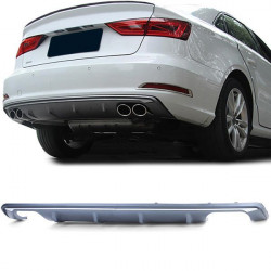 Sport Diffusore posteriore insert per Audi A3 8V sedan convertible 12-16