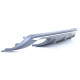 Body kit e accessori visivi Sport Diffusore posteriore inserto con terminali di scarico a 4 tubi in acciaio inox per Audi A3 8V 13-16 | race-shop.it