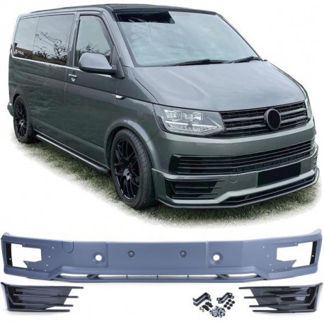 Body kit e accessori visivi RACES splitter anteriore per VW T6 Multivan Transporter from 15 | race-shop.it
