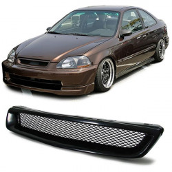 Griglia sportiva del radiatore senza emblema per Honda Civic 95-98 EJ EK EM1