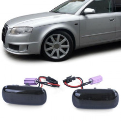 RACES frecce laterali a LED (LED Bar) per Audi A4 B6 B7 TT 8J A3 8P A6 C5 A8 D3, nero