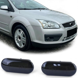 LED Barra luminosa Indicatore di direzione laterale Nero per Ford Focus 2 04-08 Fusion Fiesta 5 01-08