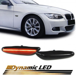 RACES frecce laterali a LED (SEQ) per BMW E81 E87 E90 E92 E93 X1 E84, nero