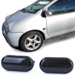RACES frecce laterali a LED (SEQ) per Dacia Dokker Duster 1 Renault Twingo 1, nero