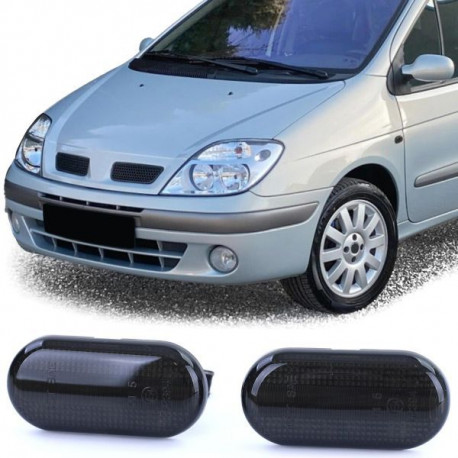 Fari LED Indicatori Dinamico laterali Nero per Renault Scenic Megane Scenic Trafic 2 | race-shop.it