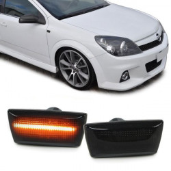 RACES frecce laterali a LED (SEQ) per Opel Astra H Corsa D Zafira B Insignia, nero