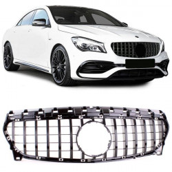 Griglia sportiva griglia anteriore nera lucida per Mercedes CLA C117 da 16