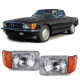Fari RACES fari anteriori per LWR + Mercedes SL R107 SLC C107 | race-shop.it