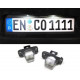 Fari RACES luci targa a LED per VW T4 IV Bus Transporter 90-03, bianco | race-shop.it