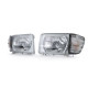 Fari RACES fari anteriori per Mercedes SL R107 SLC C107 (senza motorino), bianco | race-shop.it