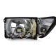 Fari RACES fari anteriori per Mercedes SL R107 SLC C107 (senza motorino), bianco | race-shop.it