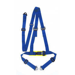 Cinture di sicurezza sportive a 3 punti RACES 2" (50mm), blu