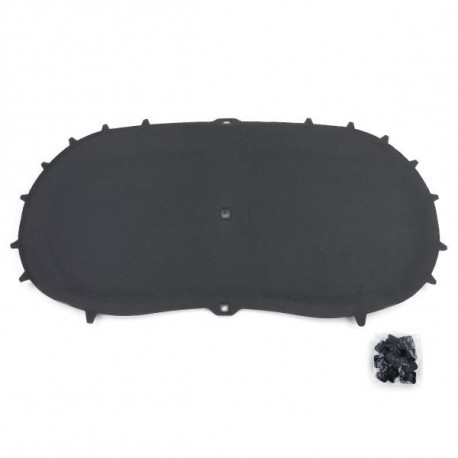 Isolamenti del cofano Isolamento sotto il cofano con clip per VW Tiguan 5N 11-18 | race-shop.it