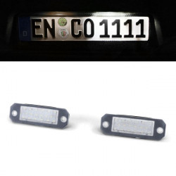 LED Luce targa bianca 6000K per VW Caddy box station wagon da 15