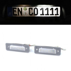 Luce targa a LED 6000K adatto per BMW E30 E12 E28 E24 E23 Z1