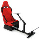SIM Racing Console di simulazione di corsa con sedile a secchio per Playstation Xbox PC Rosso | race-shop.it