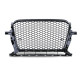 Body kit e accessori visivi Griglia radiatore a nido d`ape ottica sportiva senza emblema nera lucida per Audi Q5 8R 12-16 | race-shop.it