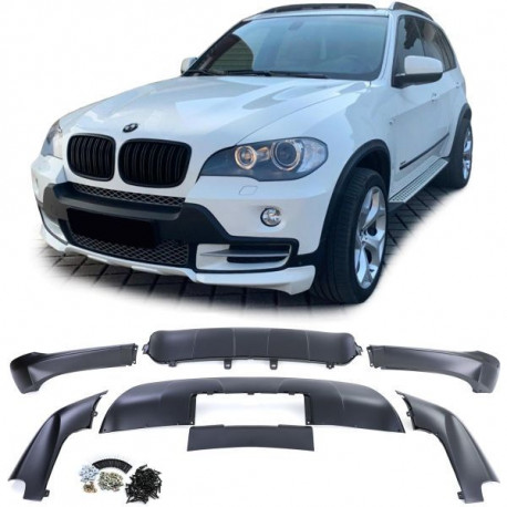 Body kit e accessori visivi RACES diffusore posteriore per BMW X5 E70 | race-shop.it