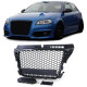 Body kit e accessori visivi Griglia a nido d`ape griglia ottica sportiva Nero Lucido Opaco per Audi A3 8P 08-12 | race-shop.it