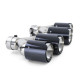 Terminali Universali Terminali di scarico a doppio in carbonio 4 tubi duplex adatto per BMW 5 Series F10 F11 6 Series F12 F13 | race-shop.it