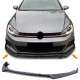 Body kit e accessori visivi Spoiler anteriore lip nero per VW Golf 7 GTI Sedan 12-21 | race-shop.it